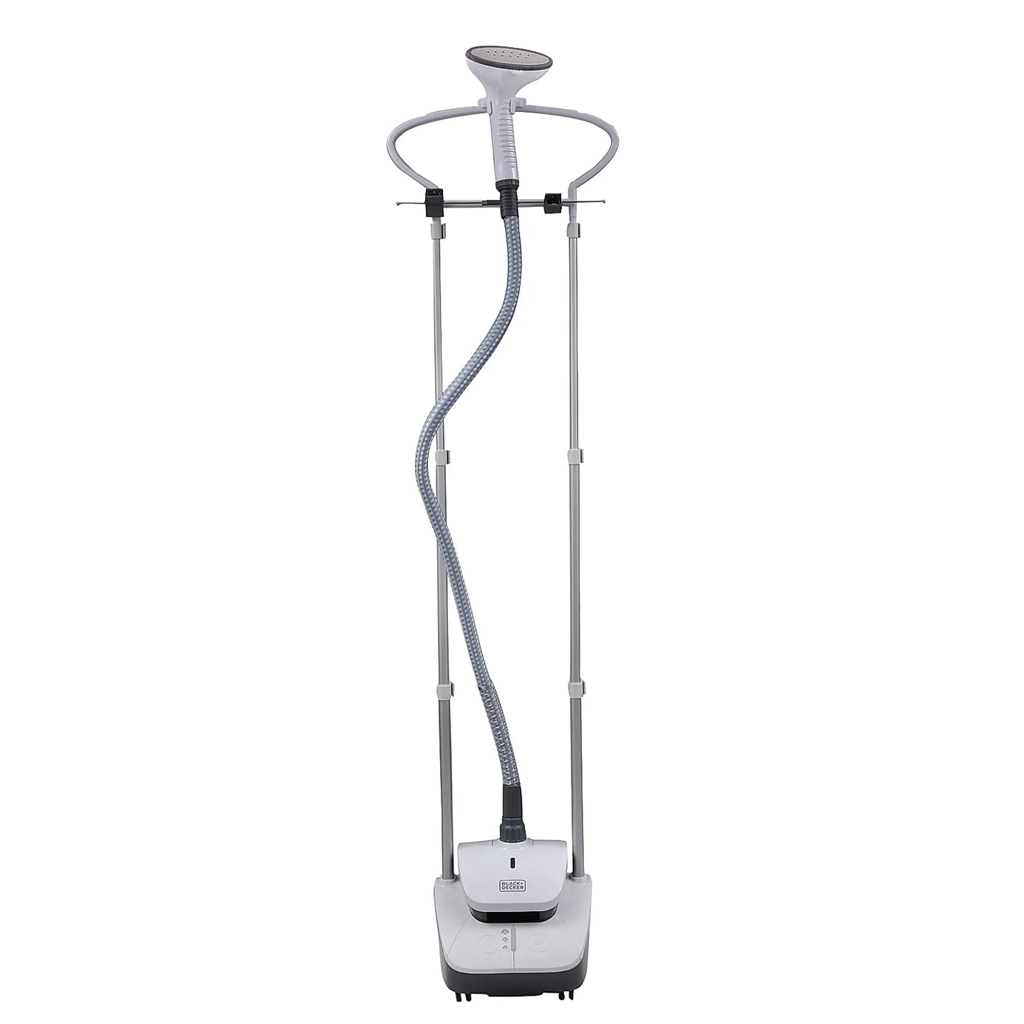 Black and top decker clothing steamer
