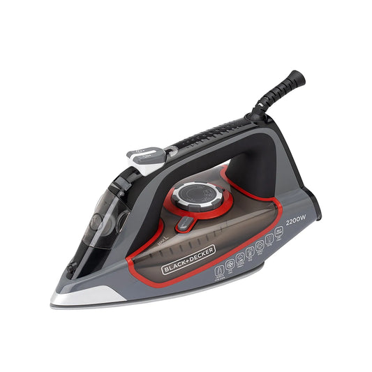 Steam Iron 2200W With Ceramic Sole Plate