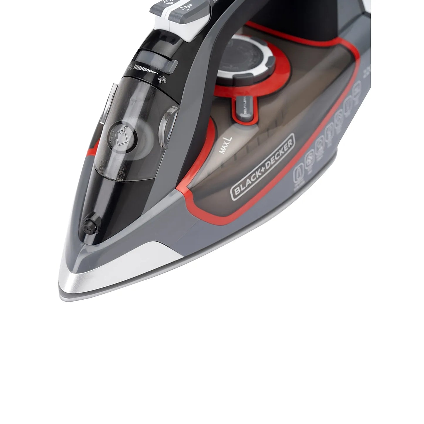 Steam Iron 2200W With Ceramic Sole Plate