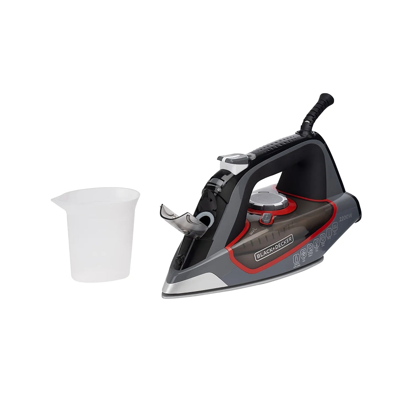 Steam Iron 2200W With Ceramic Sole Plate Stove Kraft Limited