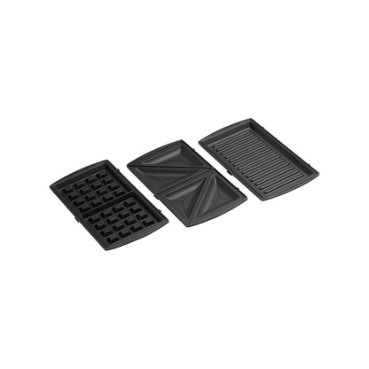 3 In 1 Multiplate Sandwich, Grill & Waffle Maker